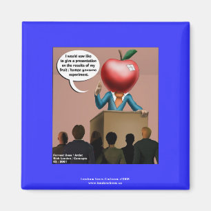 Funny Genome Experiment Quality Novelty Magnet