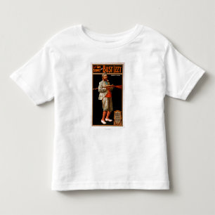 Funny Geo. Sidney as Busy Izzy Theatre Poster Toddler T-Shirt