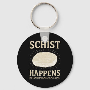 Funny Geologist Mineral Geode Rock Collector Geolo Key Ring