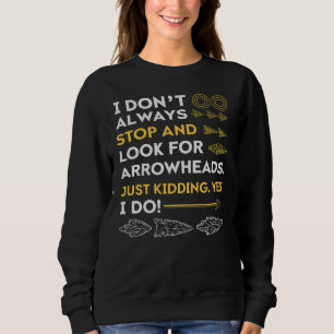 Funny Geology Rock Collector Sweatshirt