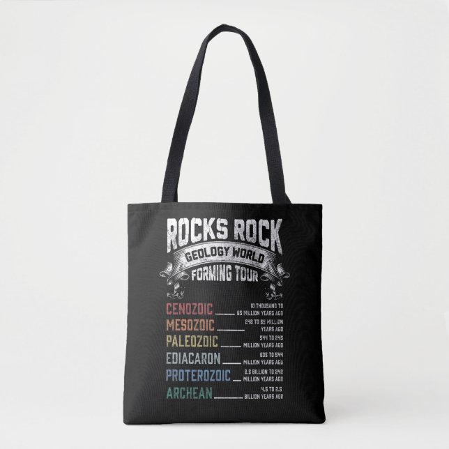 Funny Geology Rock Forming Humour Geologist Tote Bag (Front)