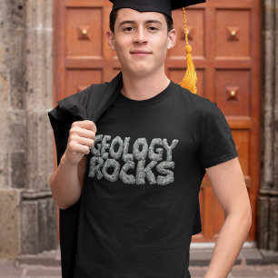 Funny Geology Rocks - 3D Stone Earth Science Pun T-Shirt