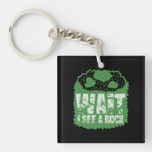 Funny Geology - Wait I See A Rock Key Ring