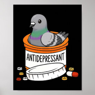 Funny Geon Anti Depressant Zoo Boys Girls Premium Poster