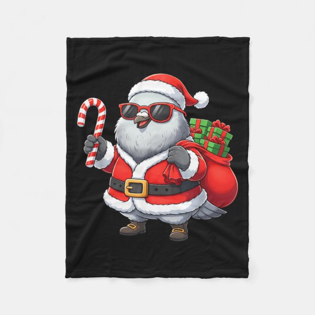 Funny Geon Christmas Santa Outfit Xmas Boys Girls  Fleece Blanket (Front)