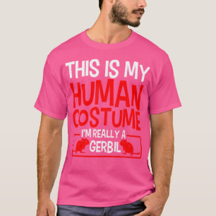 Funny Gerbil Human T-Shirt