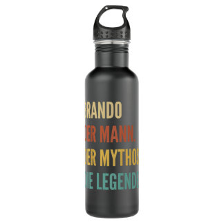 Funny German First Name Design - Brando  710 Ml Water Bottle
