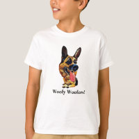 Funny German Shepherd Boy's T-Shirt