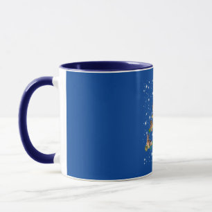 Funny German Shepherd Christmas Tree Decor Ornamen Mug