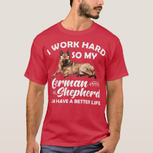 Funny German Shepherd Design For Men Women Kids Do T-Shirt