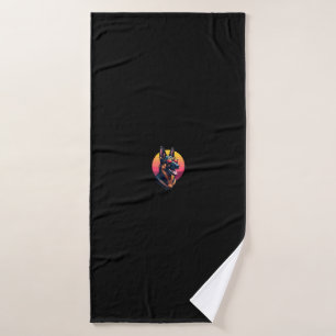 Funny German Shepherd Dog Design Art Costume Outfi Bath Towel