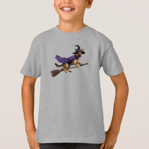 Funny German Shepherd Halloween Kids' T-Shirt