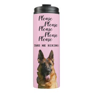 Funny German Shepherd Thermal Tumbler