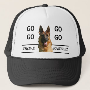 Funny German Shepherd Trucker's Cap