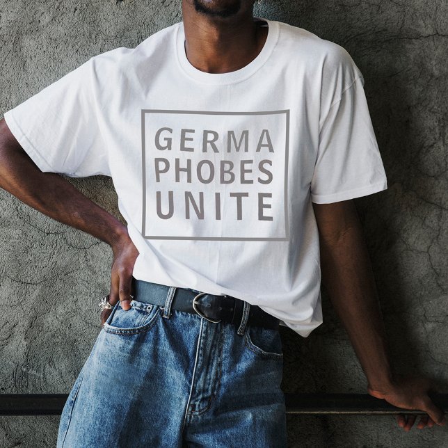 Funny Germaphobes Unite Pandemic Theme T-Shirt (Creator Uploaded)