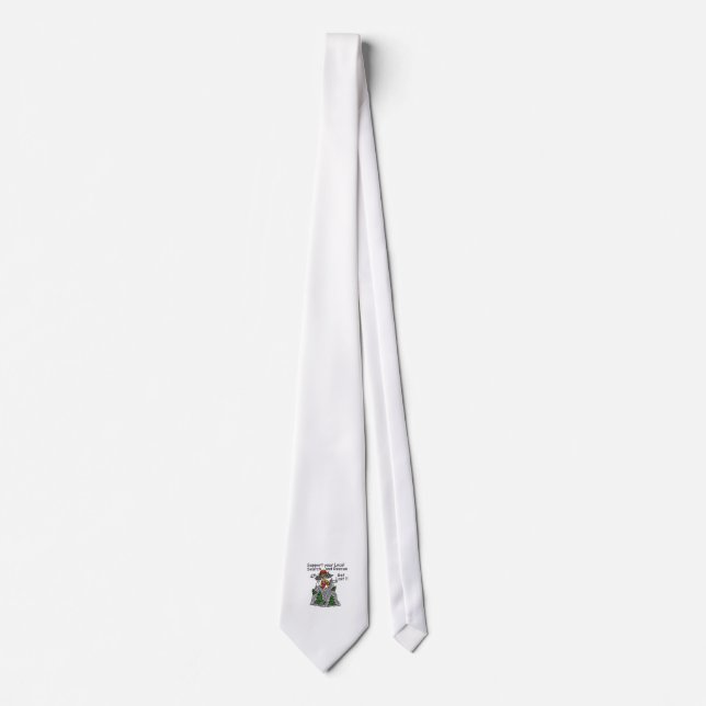 Funny Get Lost Tie (Front)