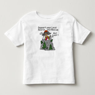 Funny Get Lost Toddler T-Shirt