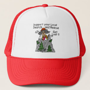 Funny Get Lost Trucker Hat
