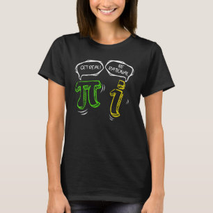 Funny Get Real Be Rational  Pi Math Teacher Geek T-Shirt