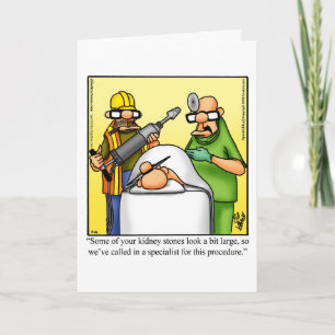 Funny Get Well Greeting Card