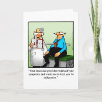 Funny Get Well Humor Greeting Card