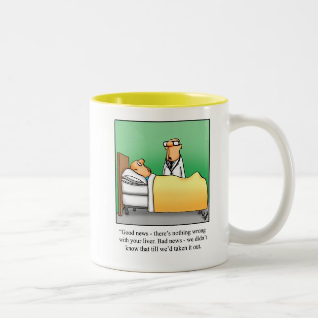 Funny Get Well Humour Coffee  Mug (Right)