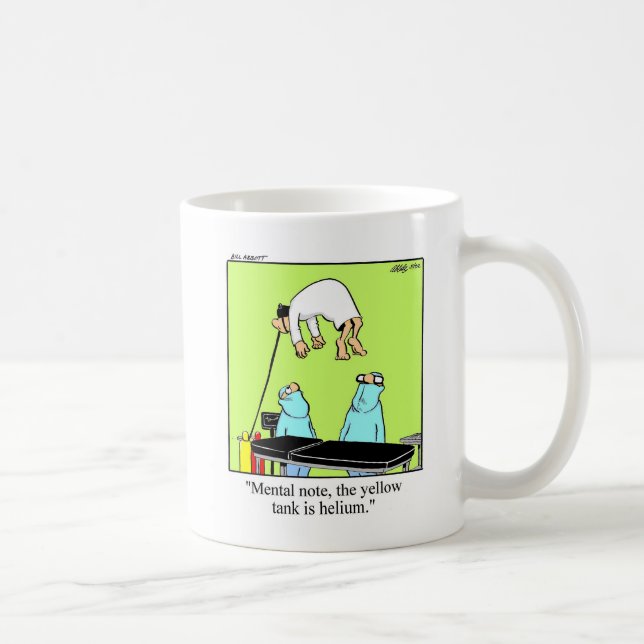 Funny Get Well Humour Coffee Mug (Right)