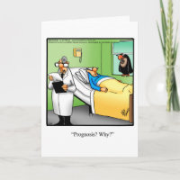 Funny Get Well Humour Greeting Card
