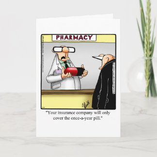 Funny Get Well Humour Greeting Card