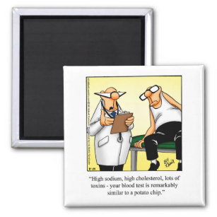 Funny Get Well Humour Magnet