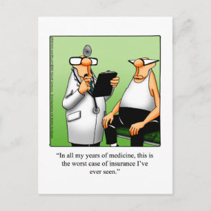 Funny Get Well Postcard