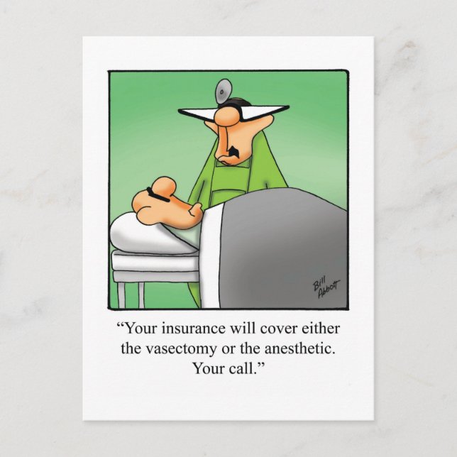 Funny Get Well Postcard (Front)