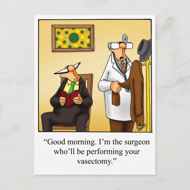 Funny Get Well Postcard (Front)