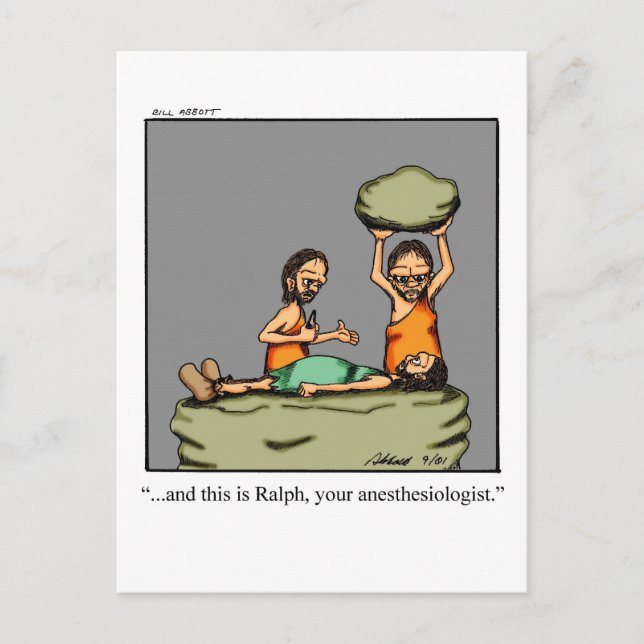 Funny Get Well Postcard (Front)