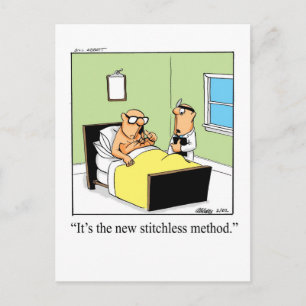 Funny Get Well Postcard