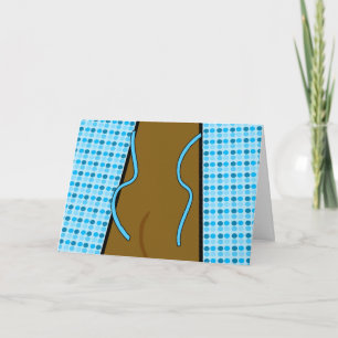 Funny Get Well Soon, Open Hospital Gown Card