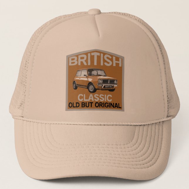 Funny Getting Old | Classic Car | Birthday | Cars  Trucker Hat (Front)
