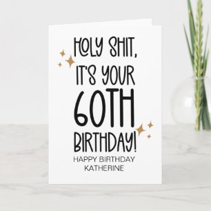 Funny Getting Older 60TH Birthday For Friend Card