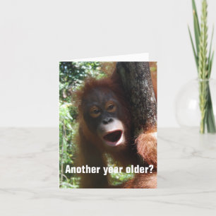 Funny Getting Older Birthday Humour Card