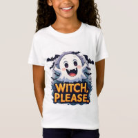Funny Ghost And Bats Witch Please Halloween 🎃
