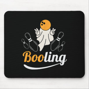 Funny Ghost Boo Booling Lover Lazy Halloween Costu Mouse Mat