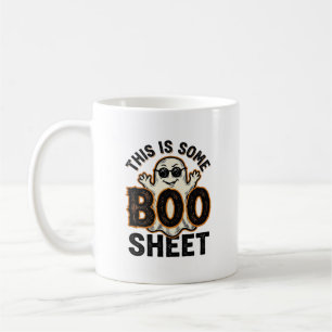 Funny Ghost Boo Sheet Vintage Halloween Shirt Desi Coffee Mug