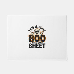 Funny Ghost Boo Sheet Vintage Halloween Shirt Desi Doormat