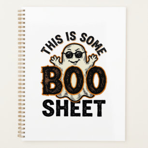 Funny Ghost Boo Sheet Vintage Halloween Shirt Desi Planner