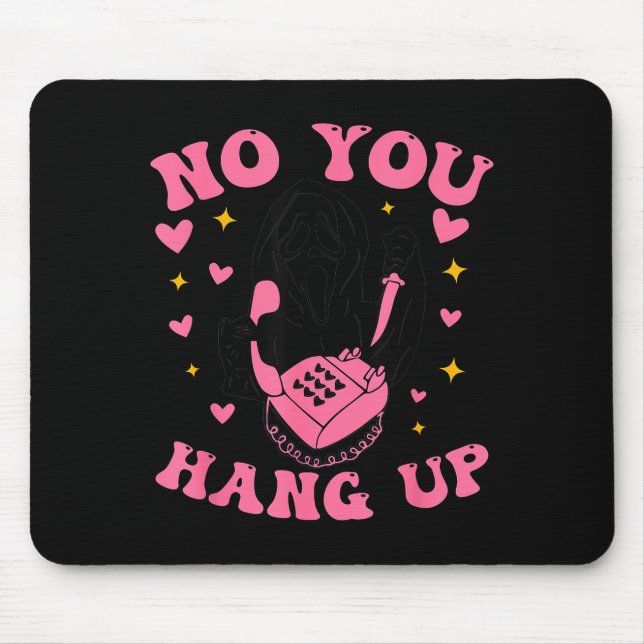 Funny Ghost Calling Halloween Y Costume No You Han Mouse Mat (Front)