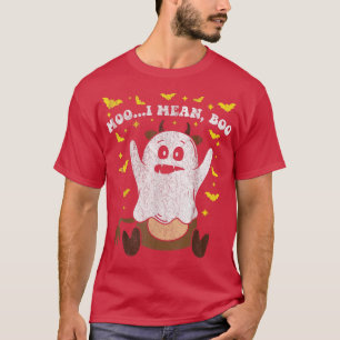 Funny Ghost Cow Moo I Mean Boo Farmer Cute Hallowe T-Shirt
