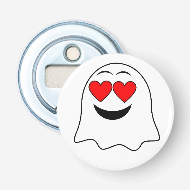 Funny Ghost emoji! Bottle Opener (Front)