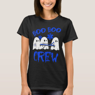 Funny Ghost EMS EMT Paramedic Nurse Halloween T-Shirt