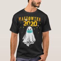 Funny Ghost Face Mask Stay 6 Feet Quarantine Hallo