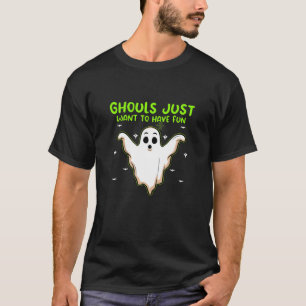 Funny Ghost Halloween Party Costume Decorations T-Shirt